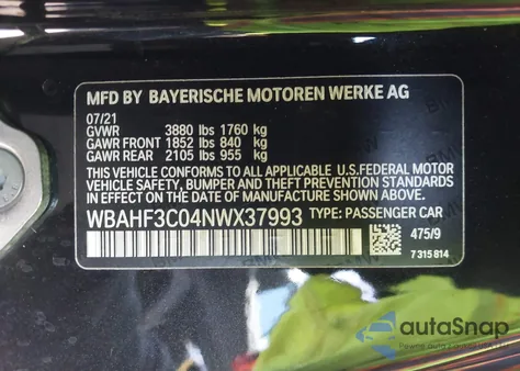 2022 BMW Z4 Sdrive30I from USA, damaged, VIN WBAHF3C04NWX37993